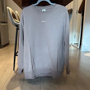 Women’s Nike Taupe oversized Sweatshirt